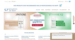Desktop Screenshot of labo-lestum.fr